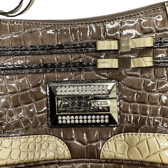 Guess Rhinestones and Bows Handbag NWOT - Picture 11 of 12